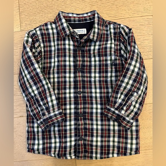 Mayoral plaid vest 18 months - Picture 1 of 3